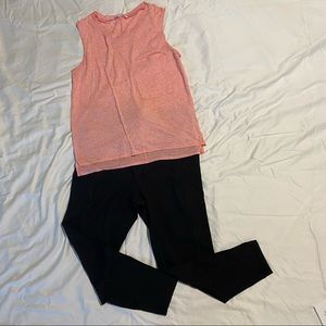 Victoria Secret Heather Pink Tank Top Size Medium.